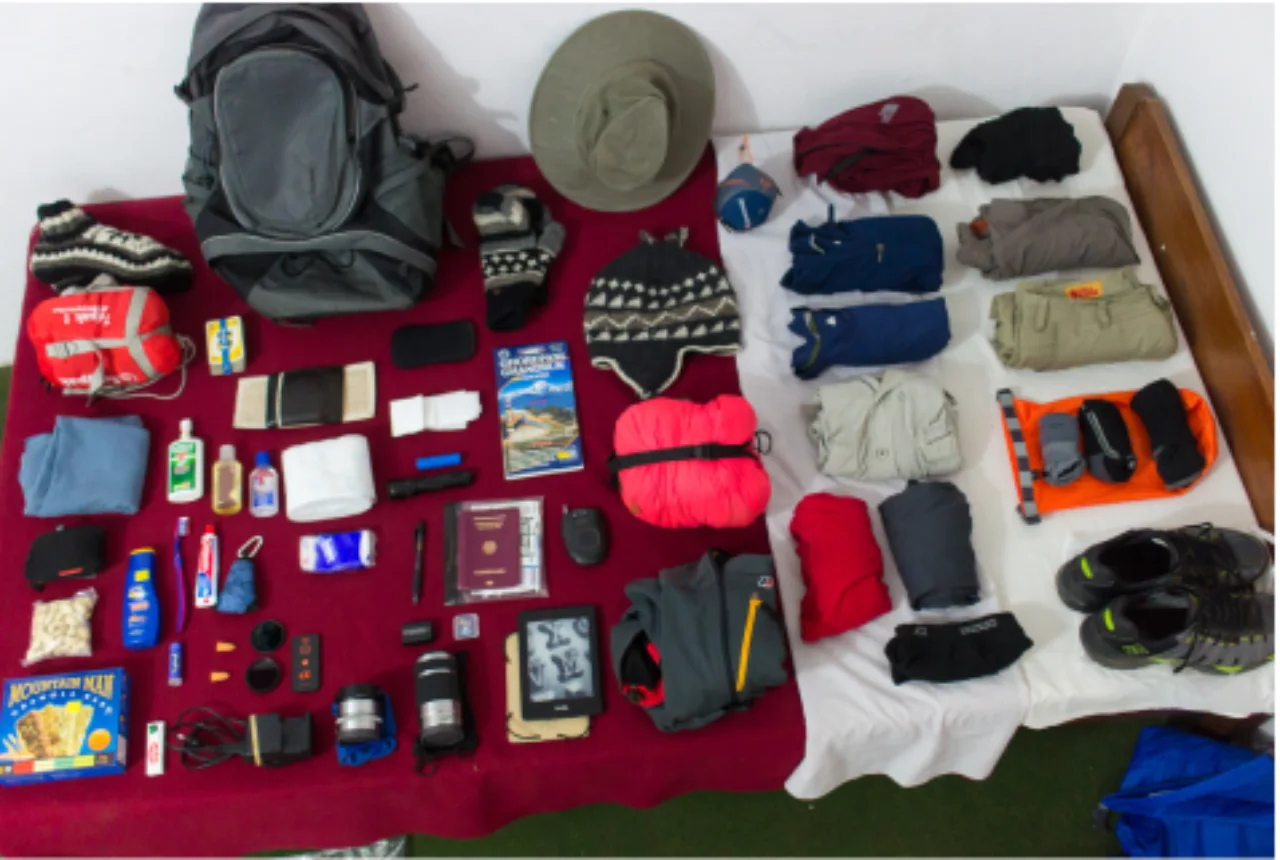 Preparing for the solo trek to Annapurna 