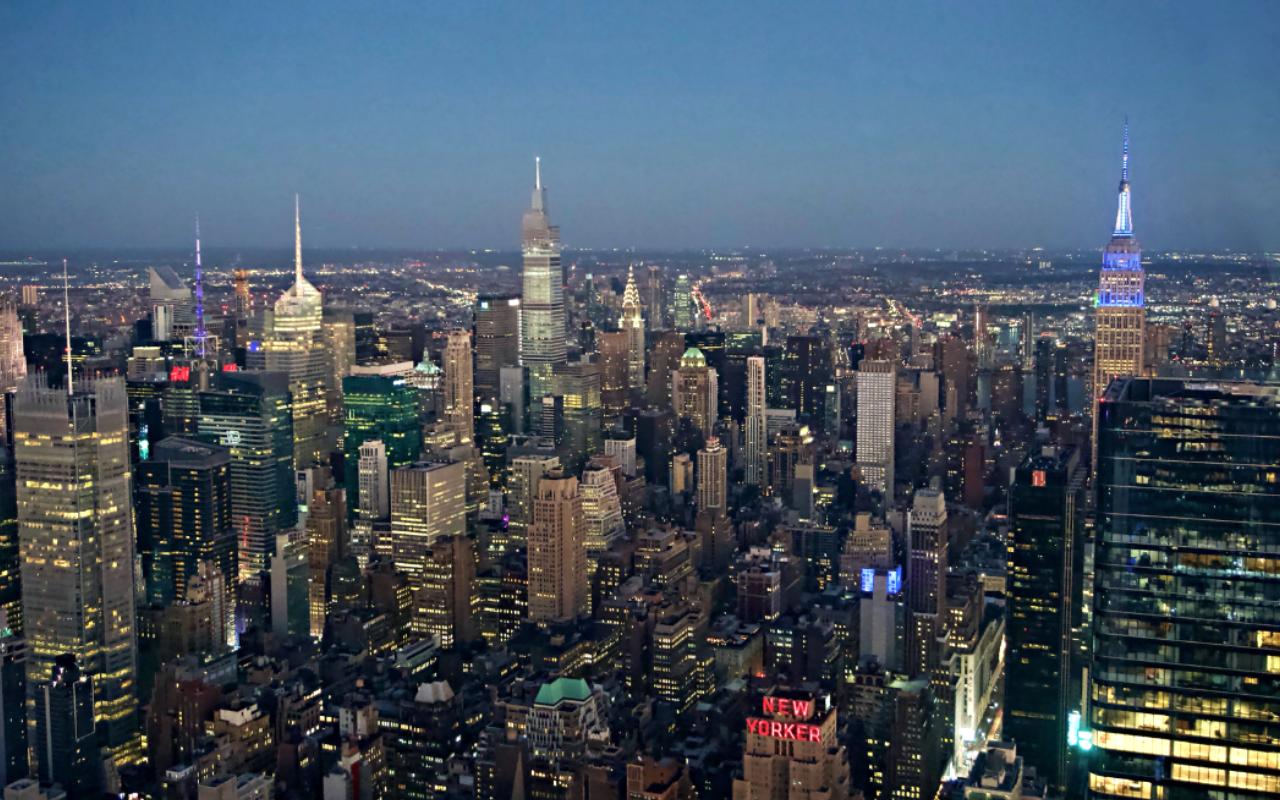 View of City from The Edge New York
