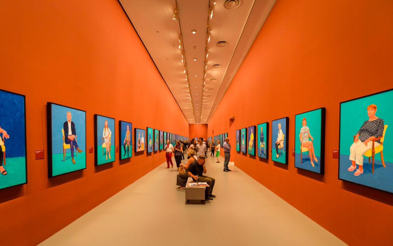 David Hockney Exhibition, National Gallery of Victoria
