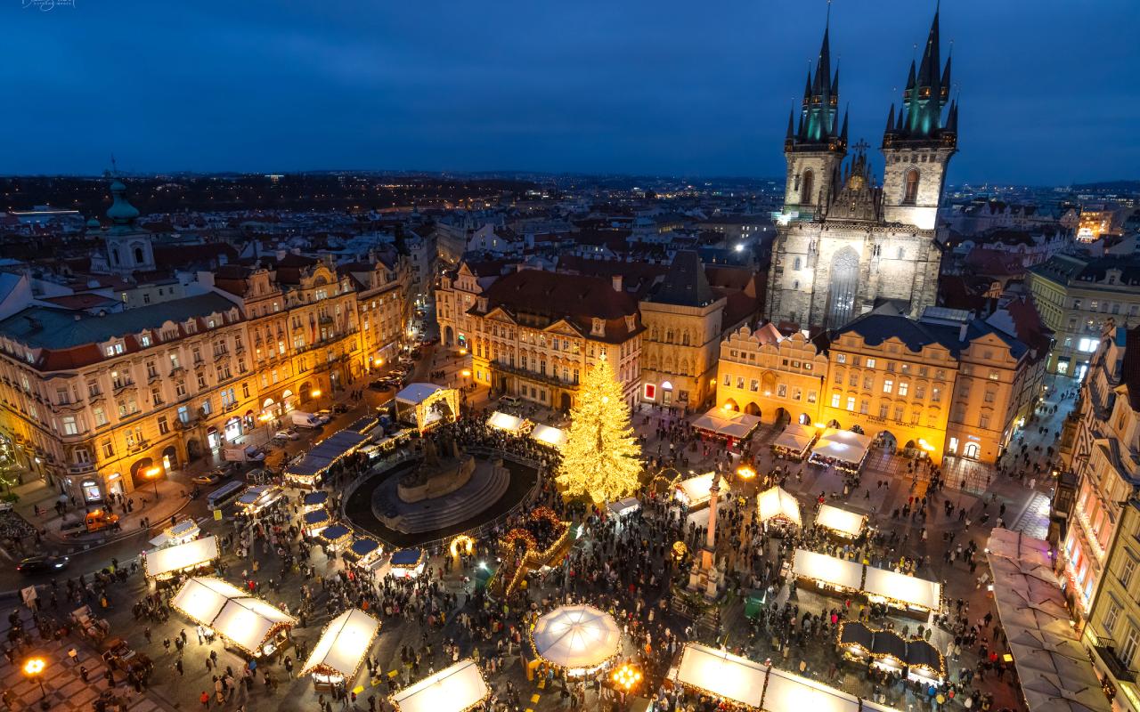 Prague Old Town Square Market