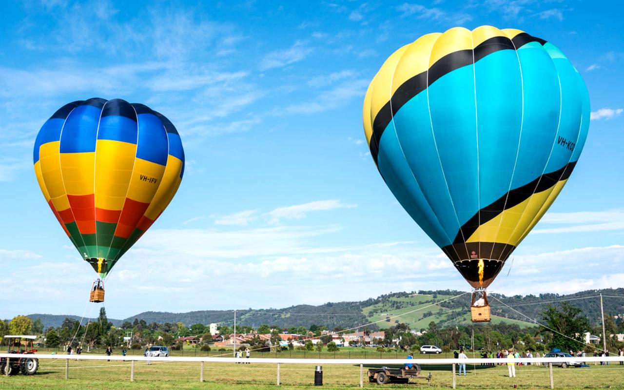 Yarra Valley in a Hot Air Balloon